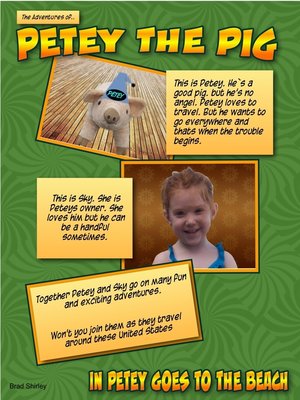cover image of Petey the Pig (In Petey goes to the beach)